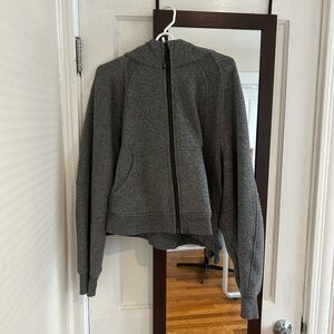 Scuba Oversized Full-Zip Hoodie